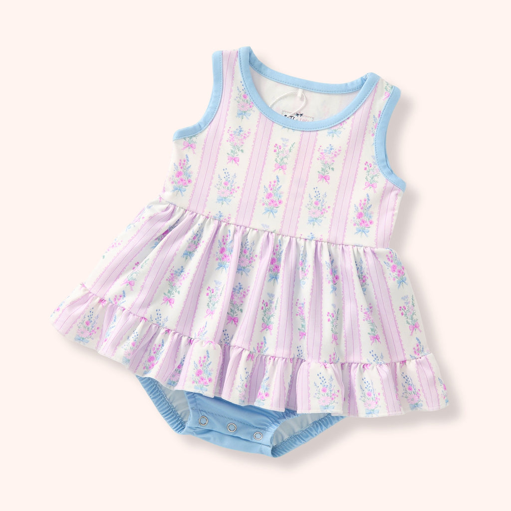 Bluebell Blush - Romper