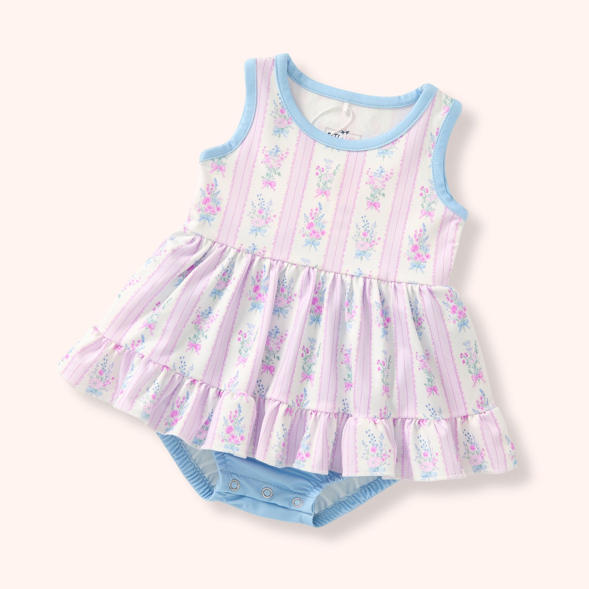 Bluebell Blush - Romper