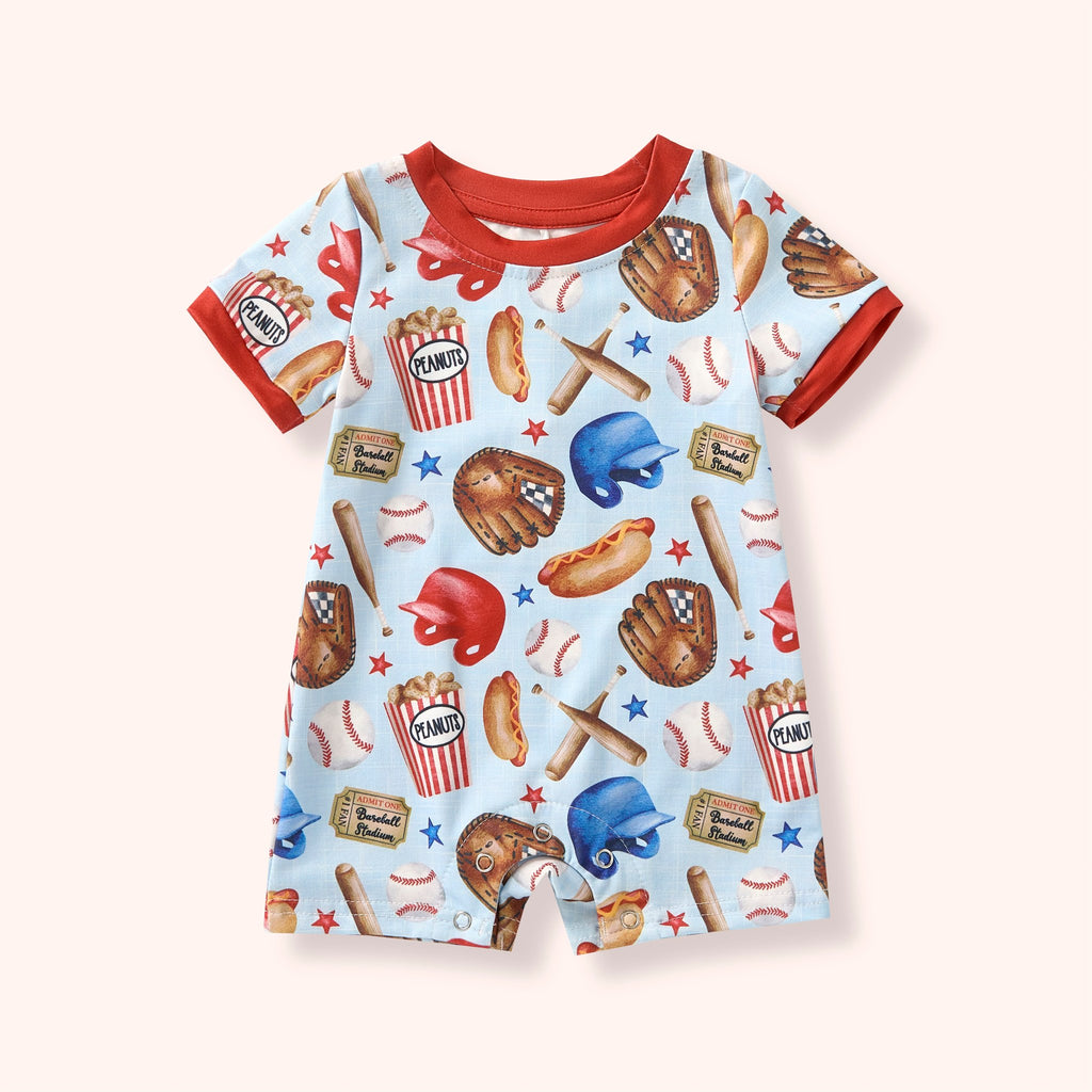 Baseball Life - Boy Romper