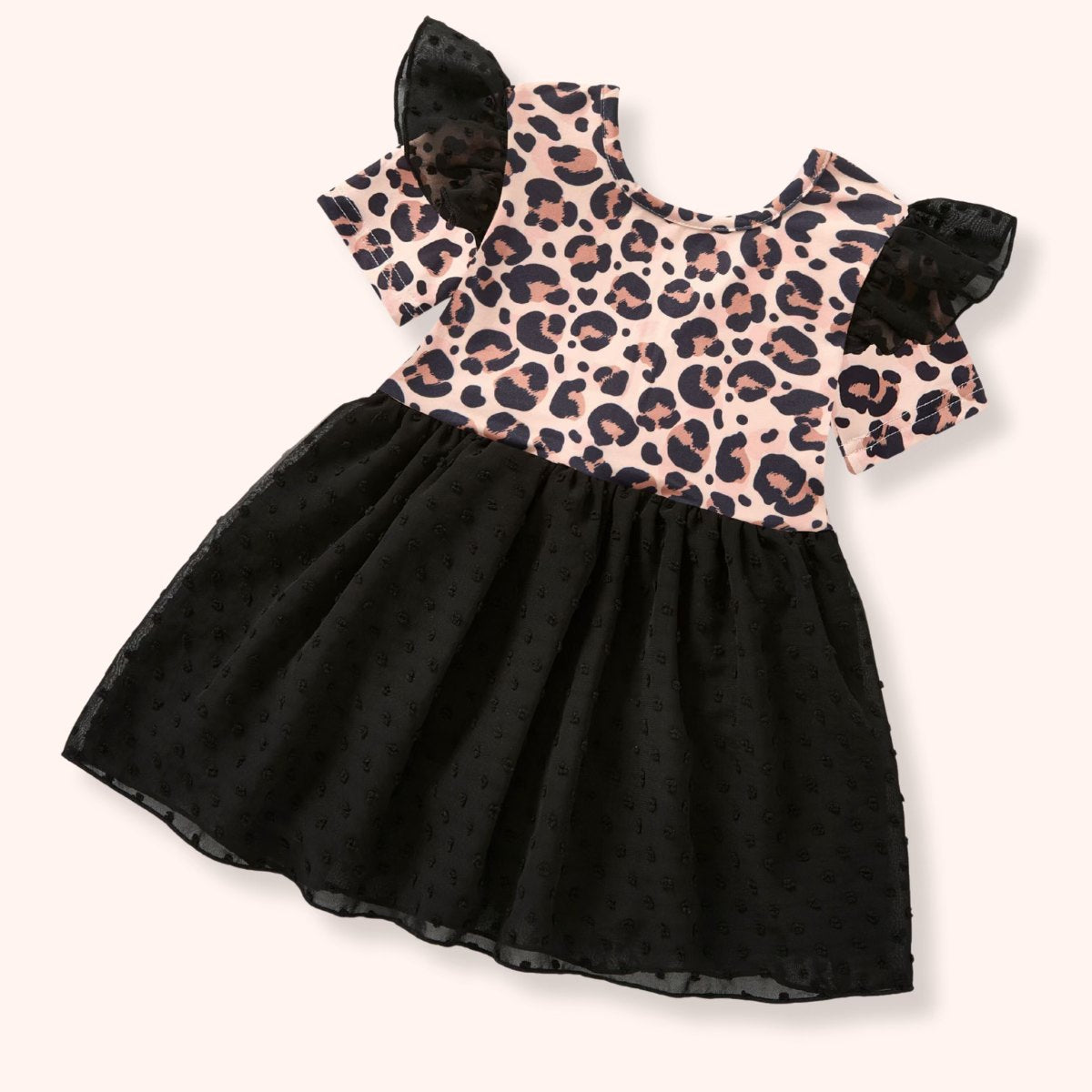 Leotard - Black Leopard