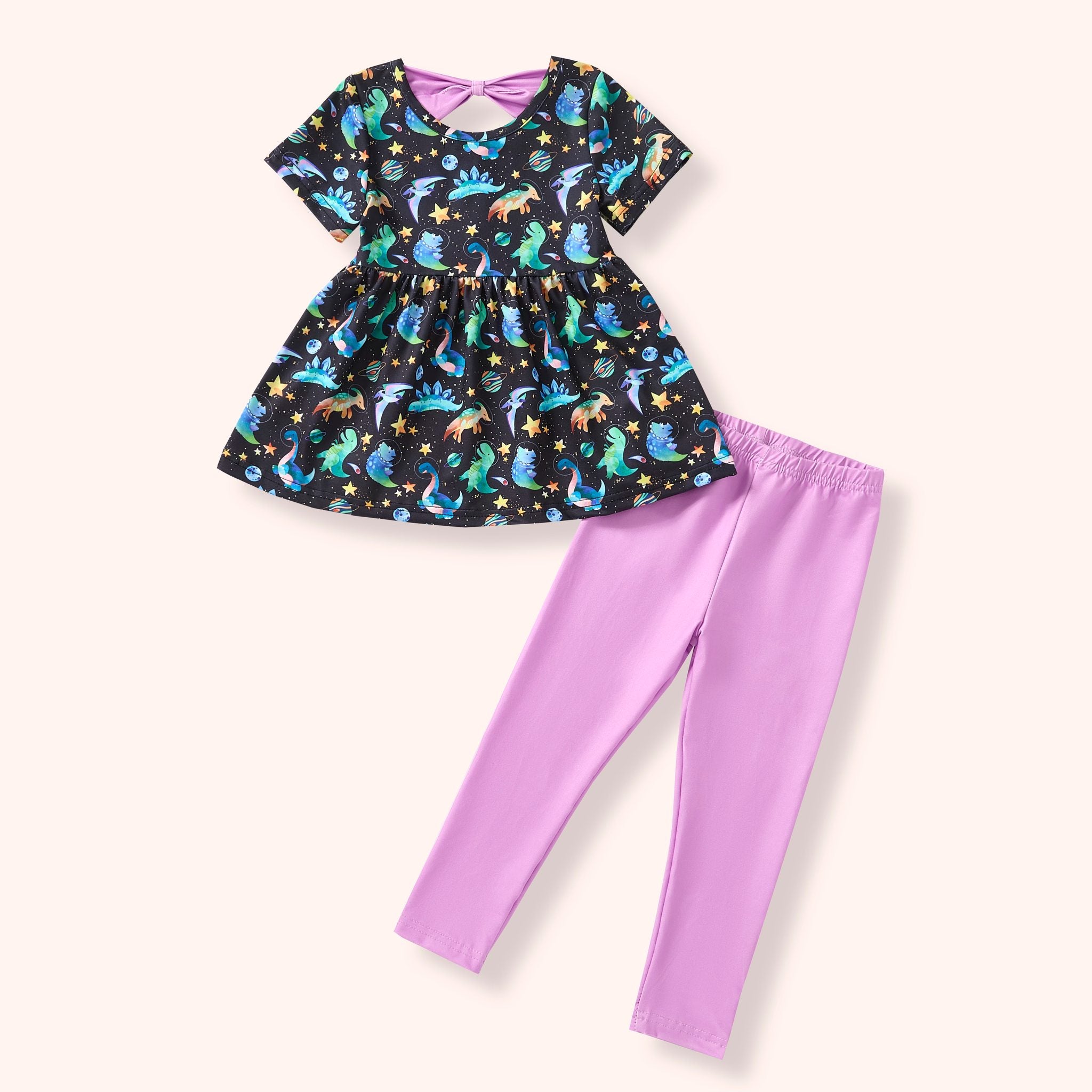 Space Dinos - Girls Pant Set