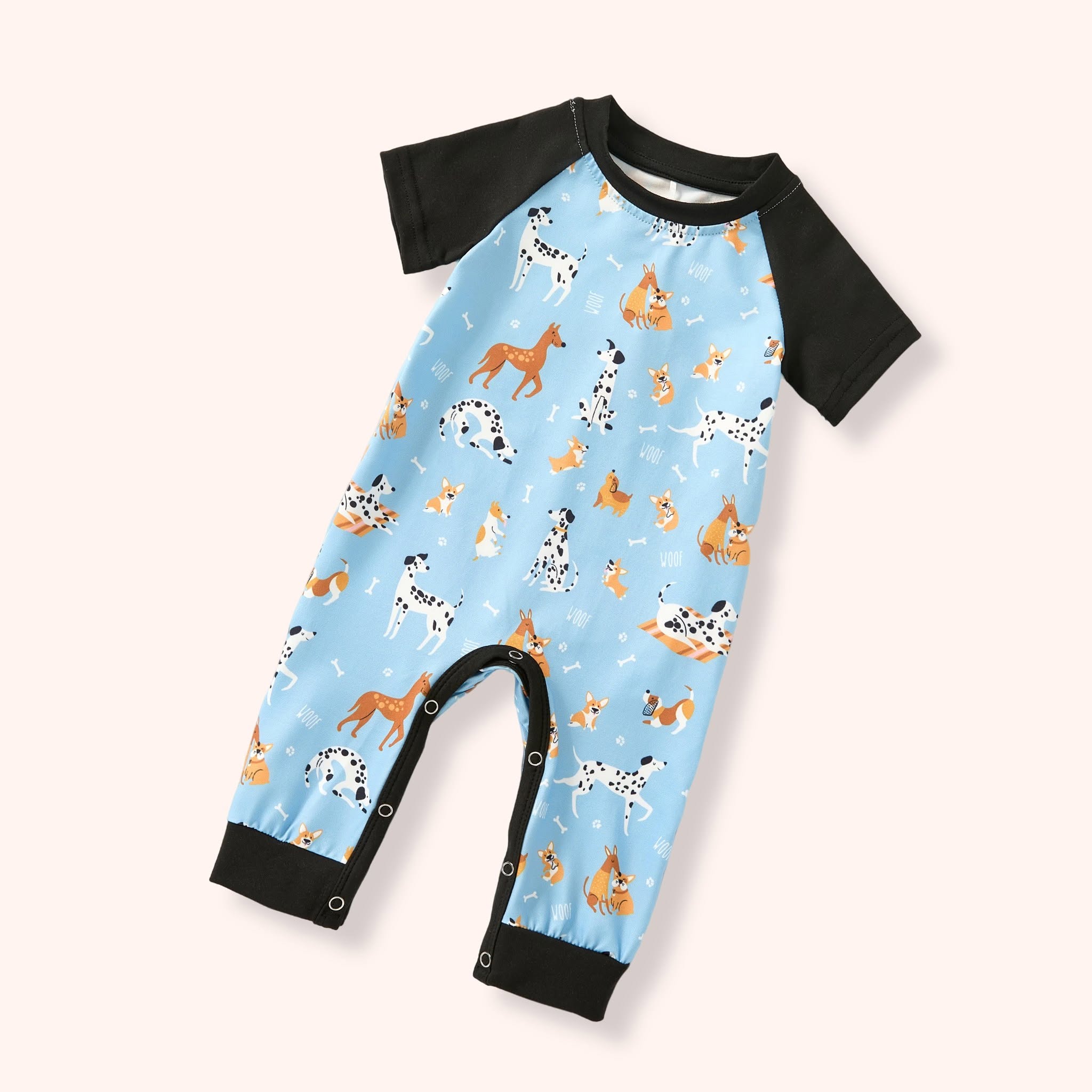Playful Paws Boy Romper
